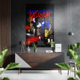 Basquiat Brushed Aluminum Dibond Wall Art.